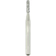 Shofu Dental | Robot FG Diamond, Straight Cylinder, ISO #107/010, 4.0 Length, Standard, 1/pk | 0800-1