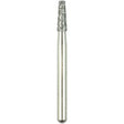 Shofu Dental | Robot FG Diamond, Flat End Tapered Cylinder, ISO #170/017, 4.4 Length, Standard, 1/pk | 0812-1