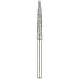 Shofu Dental | Robot FG Diamond, Flat End Tapered Cylinder, ISO #174/020, 12.0 Length, Standard, 1/pk | 0822-1