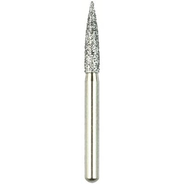Shofu Dental | Robot FG Diamond, Flame, ISO #249/017, 7.5 Length, Standard, 1/pk | 0842-1