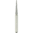 Shofu Dental | Robot FG Diamond, Needle Tapered Cylinder, ISO #166/015, 10.0 Length, Fine, 1/pk | 850F-1