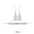 SurgiMac | SurgiMac Goldman-Fox Curette, Stainless Steel, Air Series, 1/Pk | 10-310