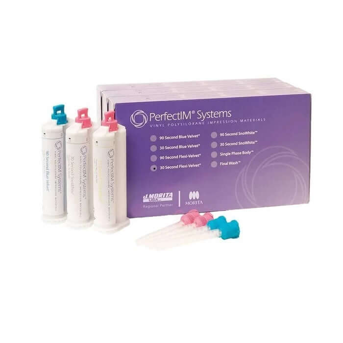 J. Morita | 90 Second SnoWhite Cartridge Kit, 3 x 50ml + 12 Mixing Tips | 21-300950