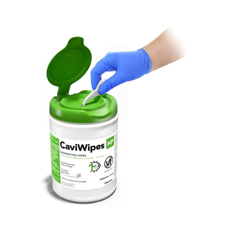 Metrex | Metrex CaviWipes HP Surface Disinfectant Cleaner Peroxide Based Wipe | 16-1100