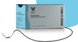SurgiMac | MacSuture 3-0, 18" Silk Black Braided Suture, 3-8 Circle Rc 30mm | 5F45CX30