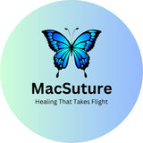 SurgiMac | MacSuture 4-0, 13" Absorbable Plain Catgut Suture with 13mm C-3 Precision Point Reverse-Cutting Needle (3/8 Circle), 12/Box | 4G45CX13P