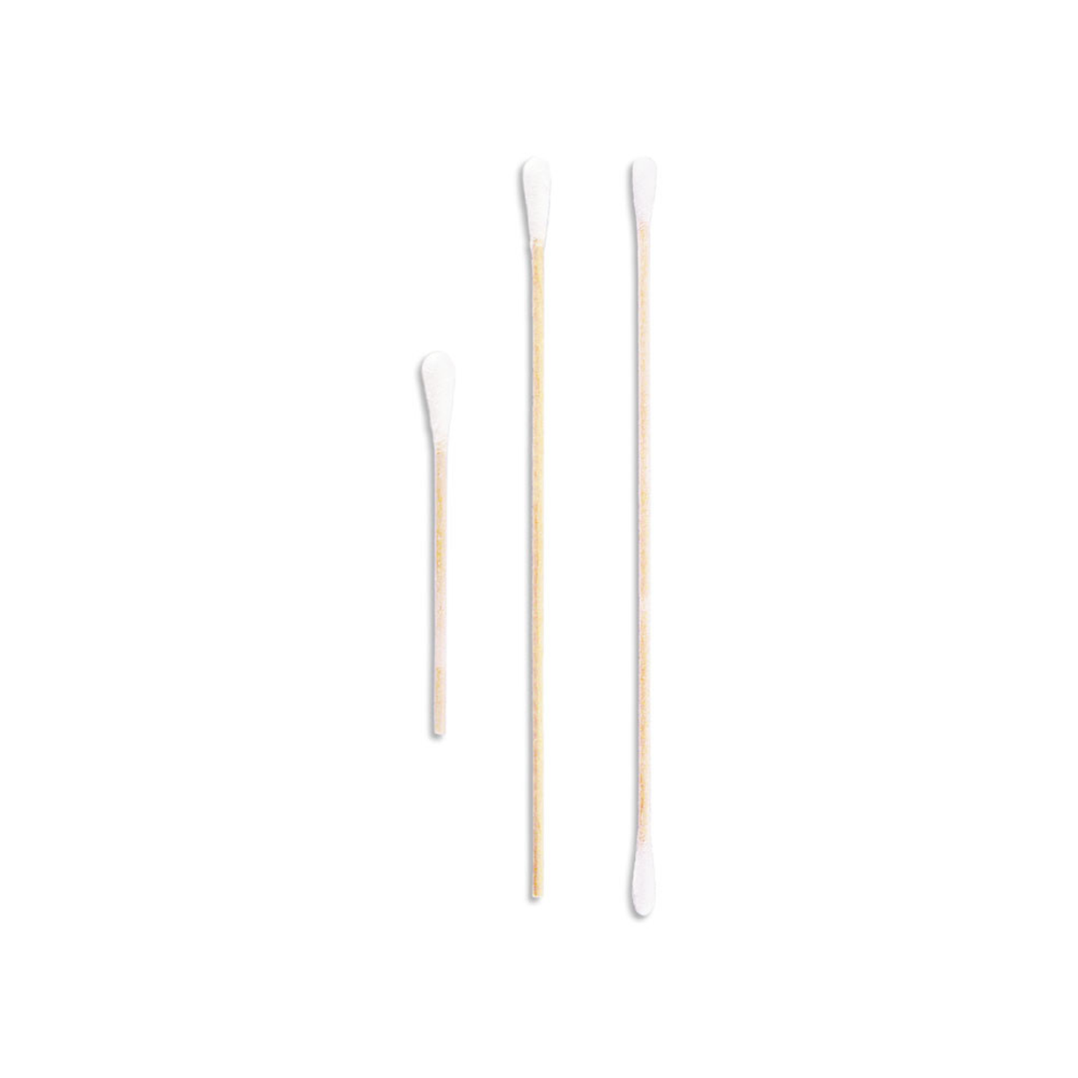 Medicom | Cotton-Tipped Applicator, 6" x 1/12", Wood Stick, Tapered Tip, 100/bg, 10 bg/bx, 10 bx/cs | 56225