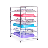 Zirc Dental Products | Premium Plus Instrument Tray Rack - Mini, Holds 6 Size F | 21Z101