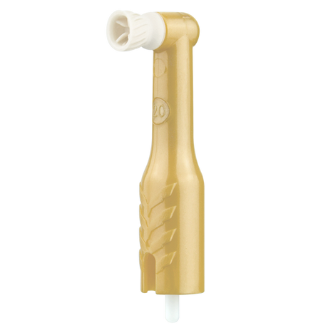 Pac-Dent | Mini 90 degree disposable Prophy angle, firm cup white, sterile, 144/box | S164-90-144
