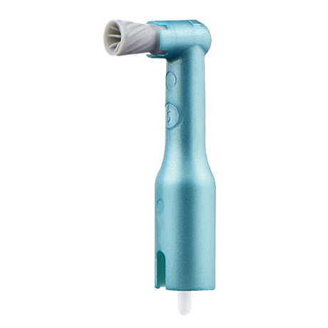 Pac-Dent | Mini 90 degree disposable Prophy angle, long soft cup gray, non-sterile, 144/box | M162-90-144