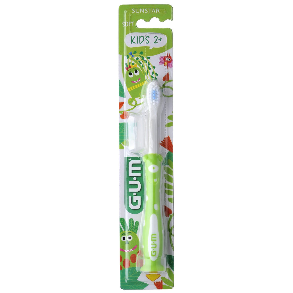 Sunstar | GUM Barbie Manual Toothbrush, 4 Bright Fun Handle Colors, Ulta Soft Bristles, 1 dz | 4060SBAR