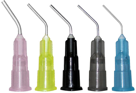Mydent | Pre-Bent Tips, 19 Gauge (Black), 100/Bg | PN-1229