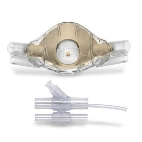 Crosstex | Clear View Nasal Mask and Capnography Bundle, Pediatric, 12/pk | 33037-12-CAP