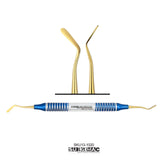 SurgiMac | SurgiMac #6 Plastic Filling Instrument, Gold Tips with Blue Titanium Handle, 1/Pk | 13-1020B