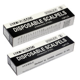 SurgiMac | Surgical Scalpel Blade, Plastic Handle, ProCut, Sterile, Stainless Steel, Box of 10 | 10-4110-P