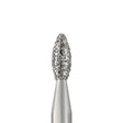 Parkell | Sterile Diamond Bur: Pointed Football - Medium Grit (10 pcs) | SDS-368-016M