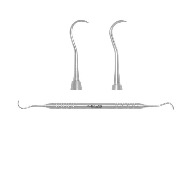 SurgiMac | SurgiMac H6/H7 Hygienist Scaler, ProSeries with Ergonomic Handle, Stainless Steel, Slim Series, 1/Pk. | 11-611s