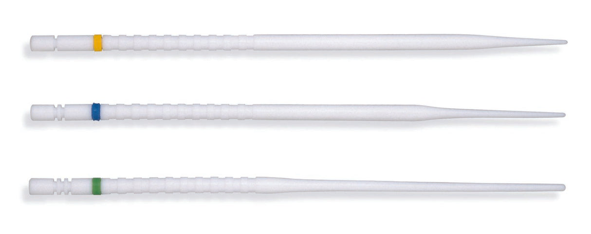 Premier Dental | Cervical Dilator Set OS Locator 2.3 cm / Canal Finder 4.5 cm / Fundus 8.5 cm Teflon NonSterile Reusable | 1030585