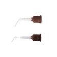 Mydent | T-Mix HP Mixing Tips, Core Material, Brown, 25 X-Fine Clear Intra-Oral Tips, 25/bg | VP-8150T