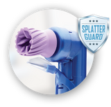 Vera Splatter Guard Classic Elite Original LF Prophy Angle w/Cup, 750/Bx. Soft 296249