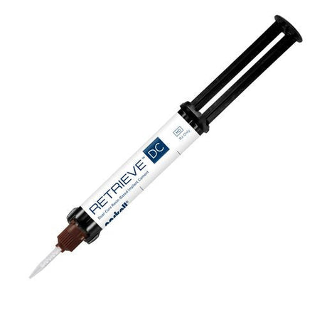 Parkell | Retrieve DC Implant Cement Kit: 5ml Cartridge + 10 Brown Tips | S251