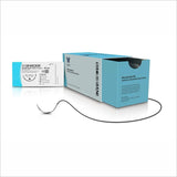 SurgiMac | MacSuture 3-0, 18" Silk Black Braided Suture with C-31 Needle | 5F45CX20