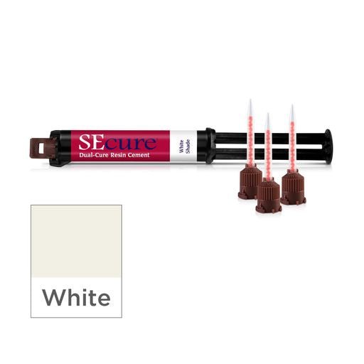 Parkell | SEcure White Resin Cement Kit (9gm-Syringe, 10 Tips) | S273