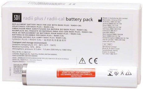 SDI | Radii Cal / Radii Plus Replacement Battery Pack | 5600062
