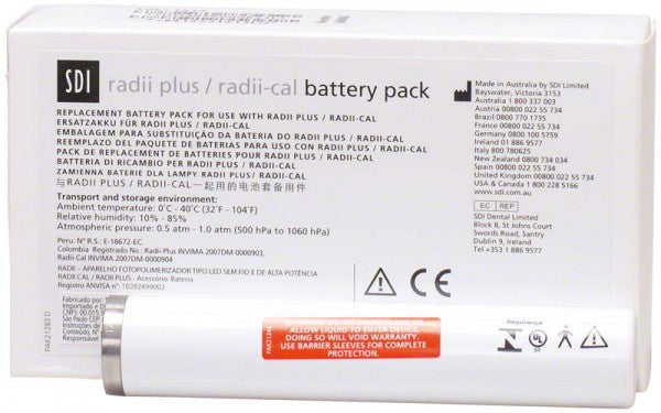 SDI | Radii Cal / Radii Plus Replacement Battery Pack | 5600062