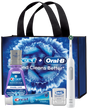 Procter & Gamble | Oral-B Pro 1000 Electric Toothbrush; Crest Pro-Health Clean Mint Toothpaste (4.3 Oz); Crest Pro-Health Advanced Enamel Care Mouthwash (500 Ml), Oral-B Glide Pro-Health Advanced Floss (15m); Crossaction Brush Head; Reusable Tote Bag. 3/c