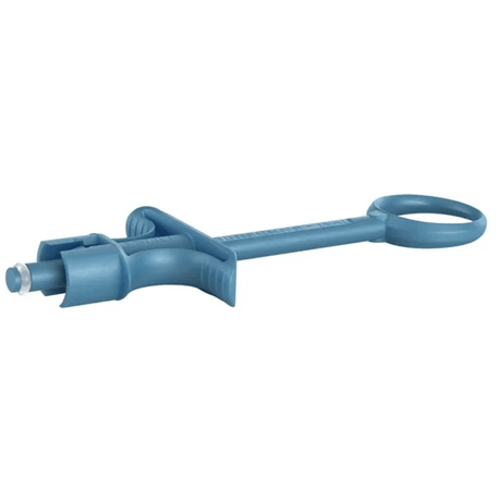 Ultra Safety Plus Twist XL Reusable Syringe Handle, Blue 01N3200