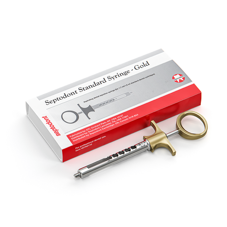 Septodont | Septodont Dental Aspirating Syringes - Bronze | 01N2110