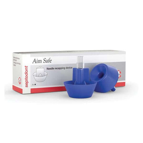 Septodont Aim Safe Needle Recapping Device, 5/Pk. Rubber Countertop Needle Stick 01N0015