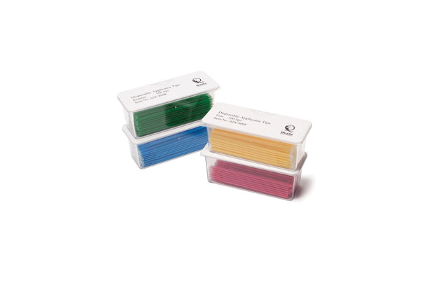 Fine Disposable Applicator Tips, Pink/Yellow, 400/pk ADC400F
