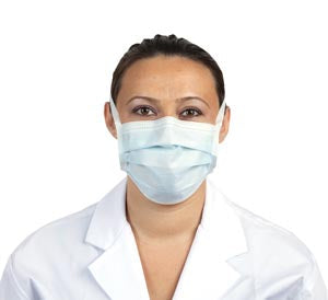 Sultan | Tie-On, Blue Face Mask, 40/bx | 20342