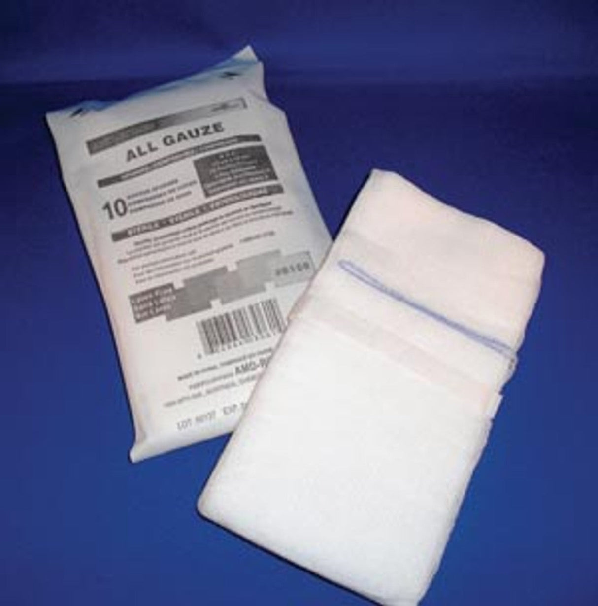 Medicom | Sponge, X-Ray Detectable, Gauze, Sterile, 8" x 4", 10/pk, 100 pk/cs | 6108
