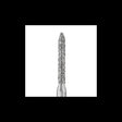 Parkell | Sterile Diamond Bur Beveled Cylinder - Coarse Grit (10 pcs) | SDS-885-012C
