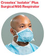 Crosstex | Duckbill Surgical N95 Respirator, 50/bx, 4 bx/cs | GDBRESP