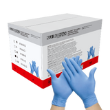 Nitrile Exam Gloves MacSoft by SurgiMac | Blue | Chemo Tested | 300 Count