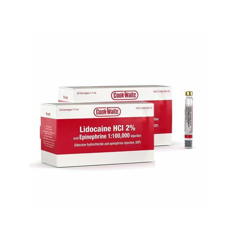 Septodont | Septodont Cook-Waite Lidocaine - Local Anesthetic | 99167-10