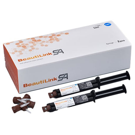Shofu Dental | BeautiLink SA Dual-cure Automix Resin Cement, 5 mL Syringe, Opaque, 2/Pk. | C0214
