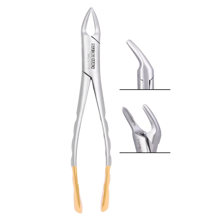 SurgiMac | SurgiMac #150 Extracting Forceps, Stainless Steel, Air Series, 1/Pk | 12-1715