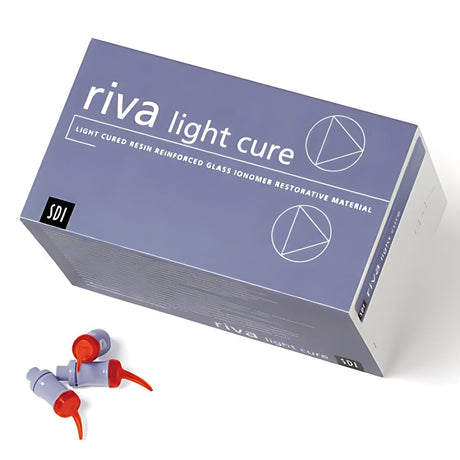 SDI | Riva Light Cure Capsules Regular Set Shade B4 Yellow 50/bx | 8700010