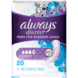 Procter & Gamble | Always Discreet Pads, Regular, for Moderate Incontinence, 20/bx, 3bx/cs | 3700090433