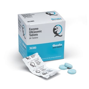 Quala Ultrasonic Enzyme Cleaning Tablets, 64/Box 50036380