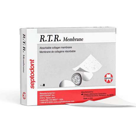 Septodont R.T.R. Membrane - RTR+ 80/20 Biphasic Bone Grafting Material, 0.5cc Syringe 01S0530