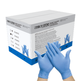 Nitrile Exam Gloves MacSoft by SurgiMac | Blue | Chemo Tested | 300 Count
