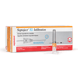 Septoject XL Needle Infiltration and Nerve Blocks 25 Gauge X-Large 100/Bx 01-N1500