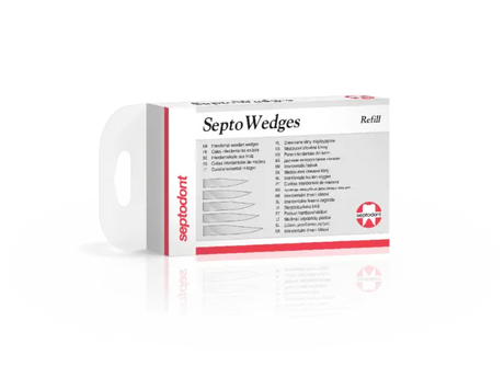 SeptoWedges Natural Refill, 100/Bx 2.2mm x 1.4mm x 16mm 01C4025