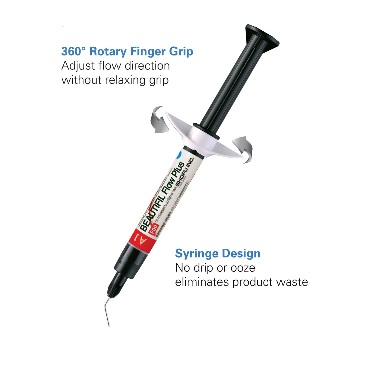 Shofu Dental | Beautifil Flow Plus F00 Zero Flow - A2 Syringe, 1 - 2.2 Gm. Syringe | 2002